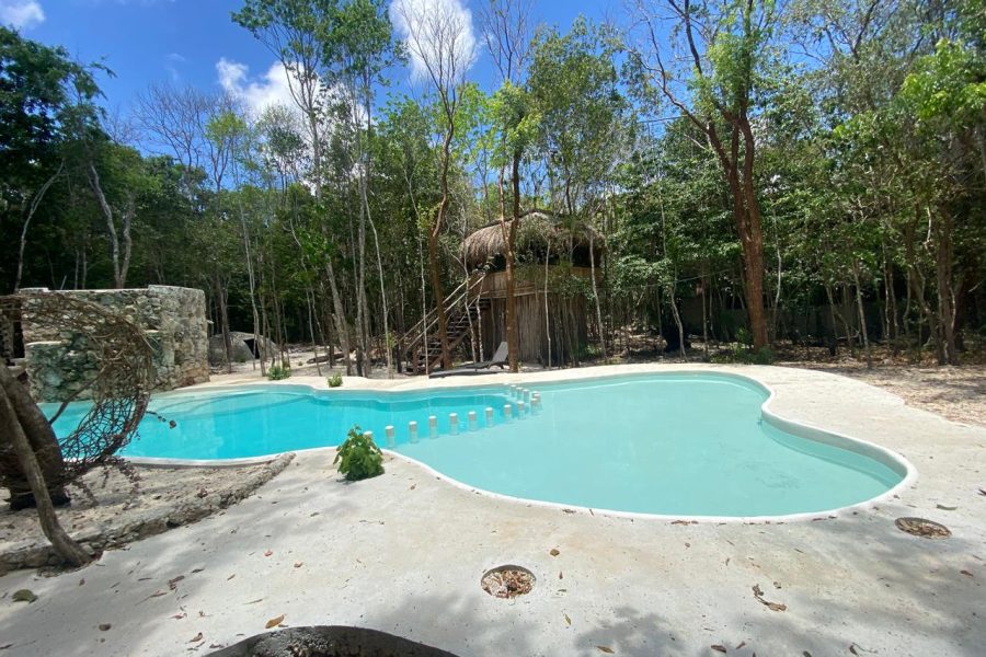 Palermo - Puerto Morelos - Aldea Maya-Ha Cabañas con cenotes