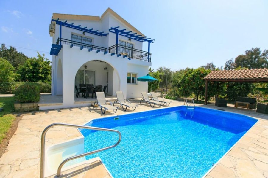 Bari - Polis - Sun Beach Villa Large Private Pool Walk to Beach A C Wifi Car Not Required - 2145