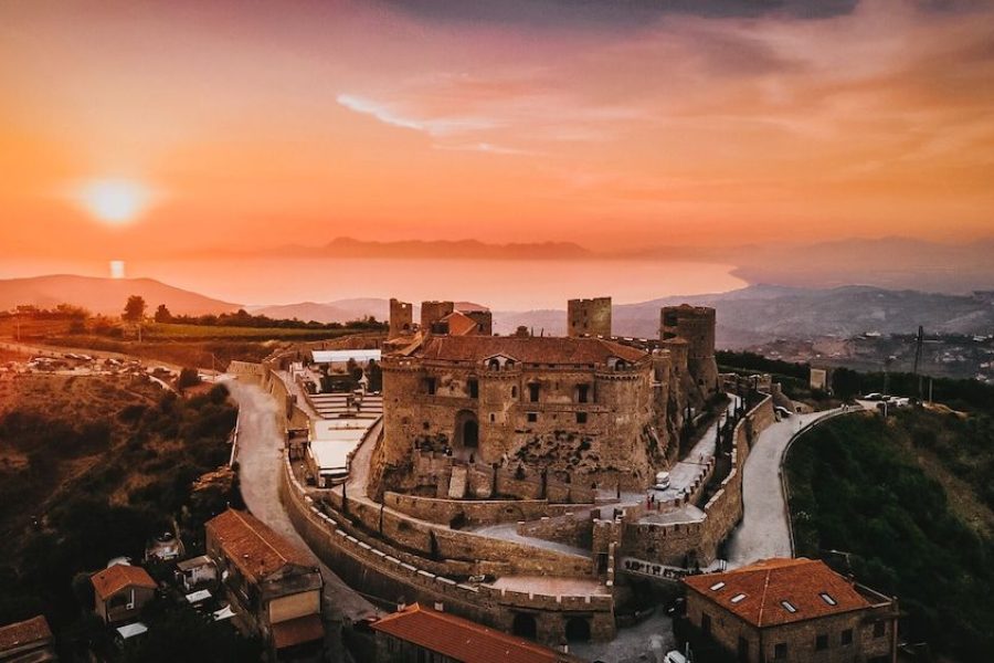 Torino - Agropoli - Castello di Rocca Cilento