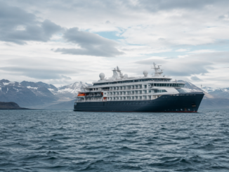 Nave da crociera expedition in mare aperto, tema hantavirus e gestione del rischio sanitario nei viaggi