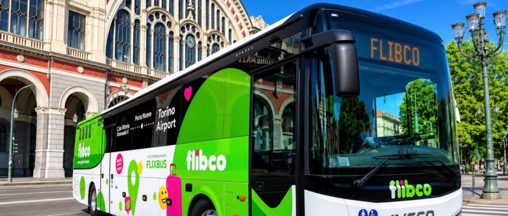 Flibco potenzia il servizio Torino Airport con nuovi autobus e 10 corse aggiuntive