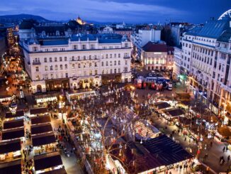 Рождественский базар в Будапеште