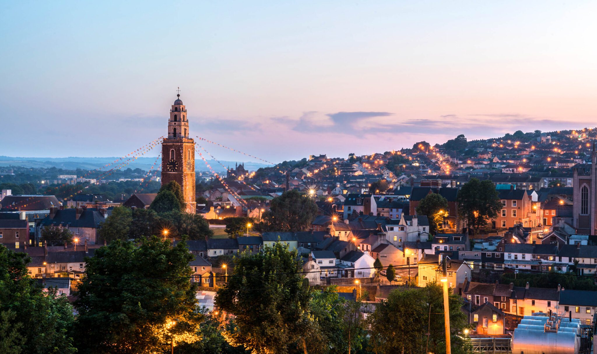 Veduta di Cork, Irlanda