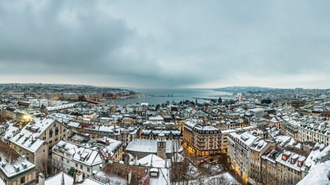 Ginevra in inverno - Foto ©Switzerland Tourism - swiss-image.ch/Jan Geerk