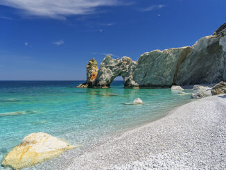 Spiaggia Skiathos, Grecia