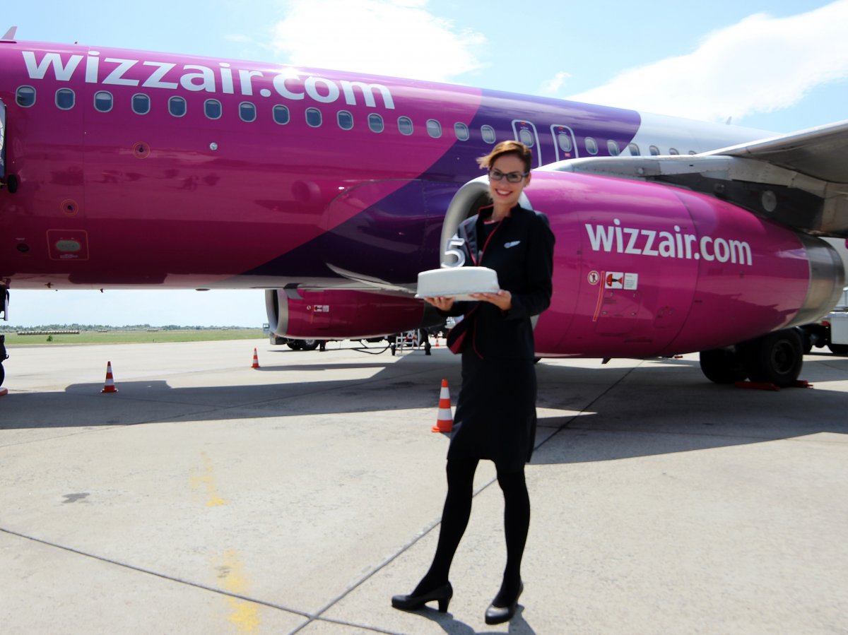 Wizz Air, un aereo della compagnia ungherese