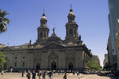 Plaza de Armas, Santa Igreja do Chile ©Corporación de Promoción Turistica Chile