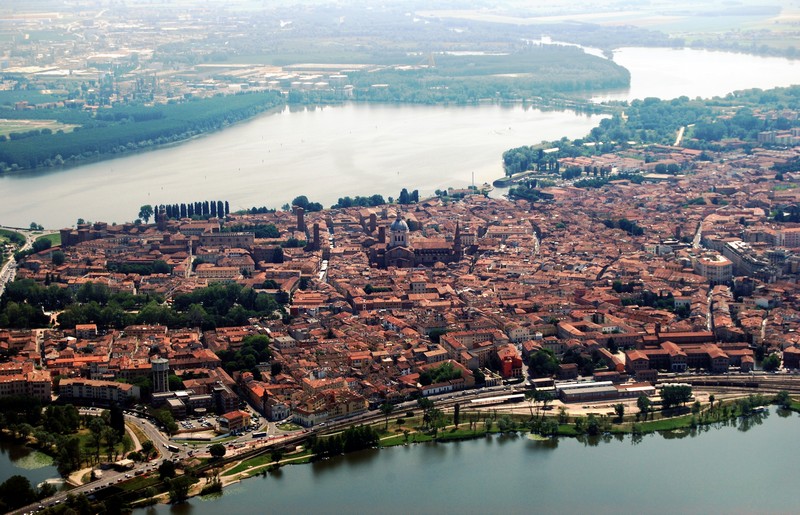 Panorama di Mantova