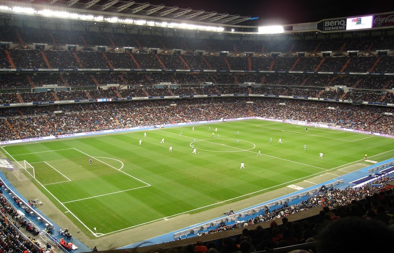 Stadio Santiago Bernabéu - ph Footballkickit at en.wikipedia - licenza Creative Commons Attribution 3.0 Unported