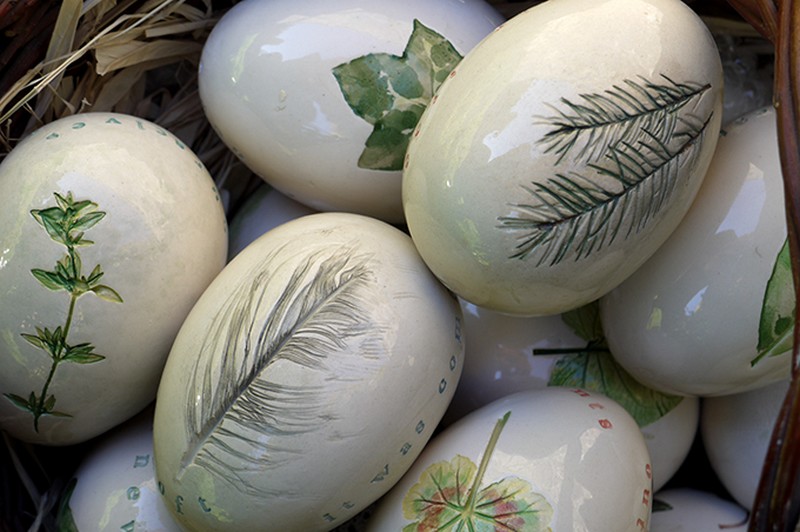 Uova di Pasqua dipinte, tradizione del Regno Unito