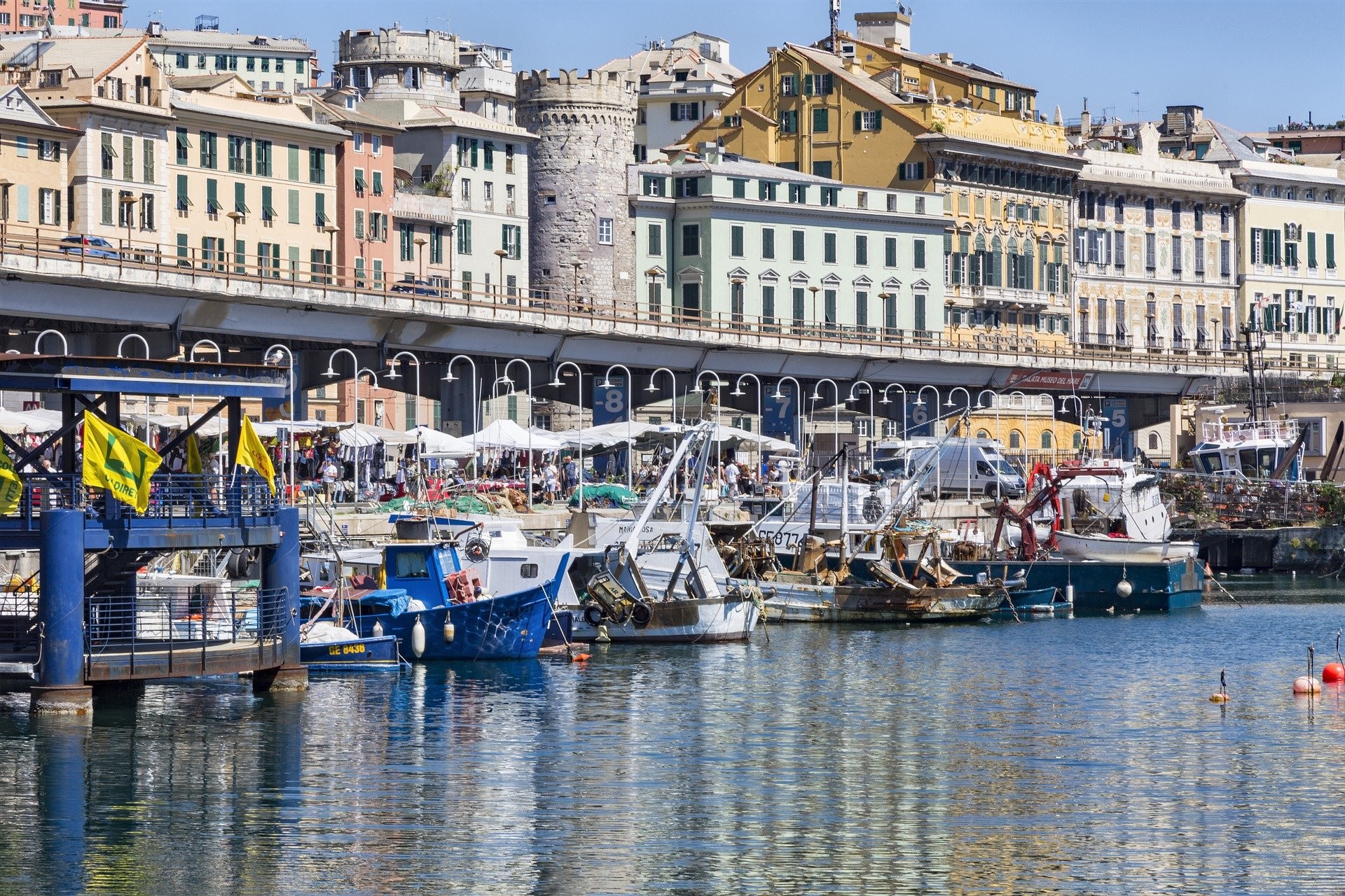 Genua, Porto Antico - Foto door Domenico Farone