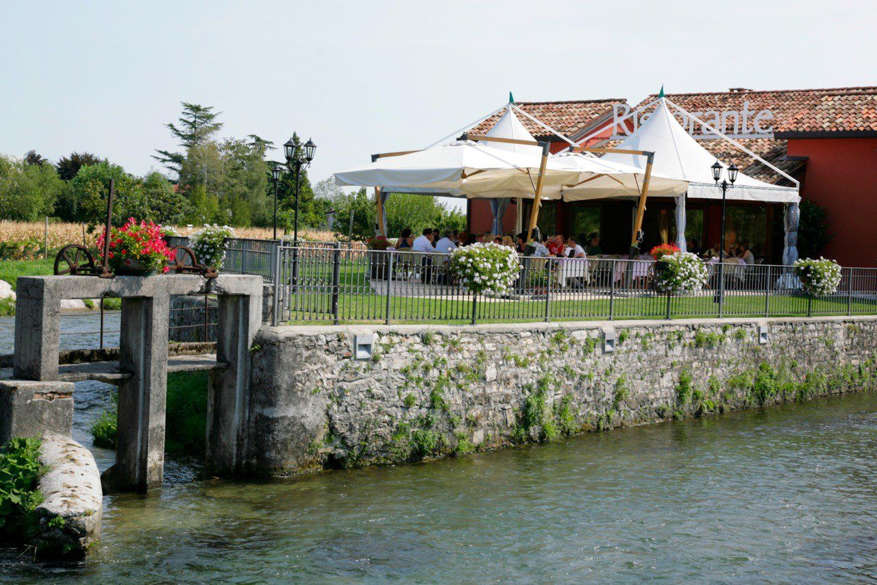 Hotel Ristorante la Macine di Vittorio Veneto, il giardino