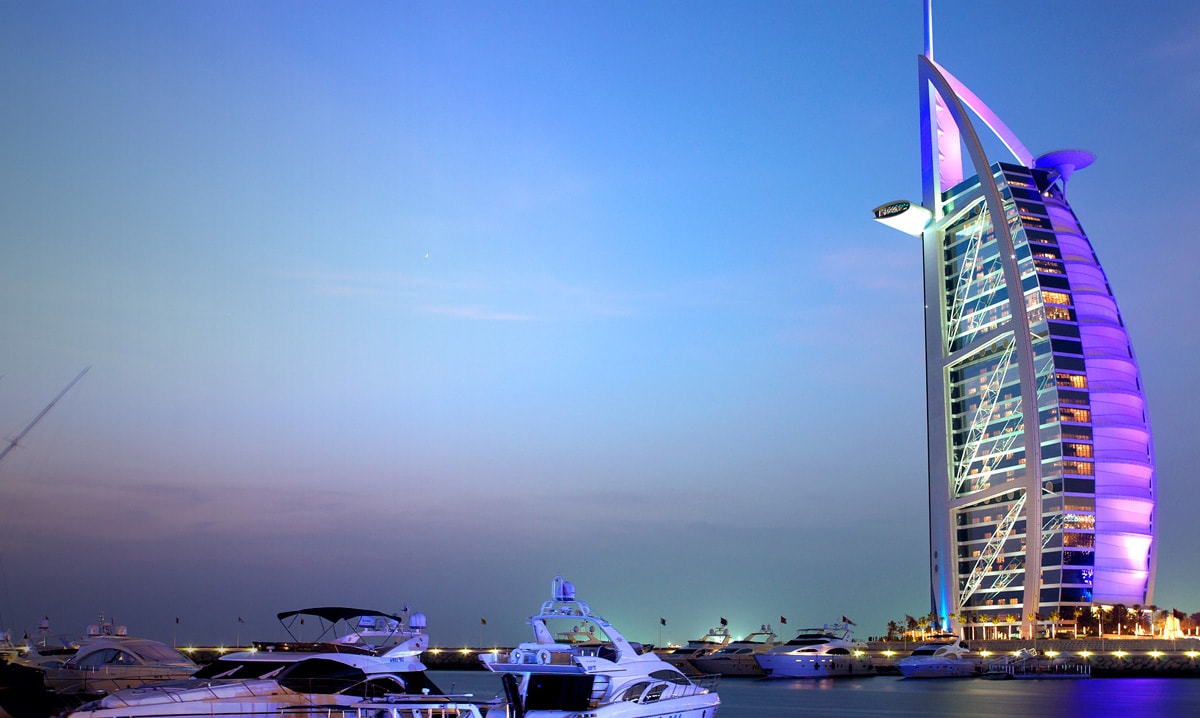 La Vela a Dubai negli Emirati Arabi