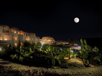 Basiliani Resort, vista notturna - Salento