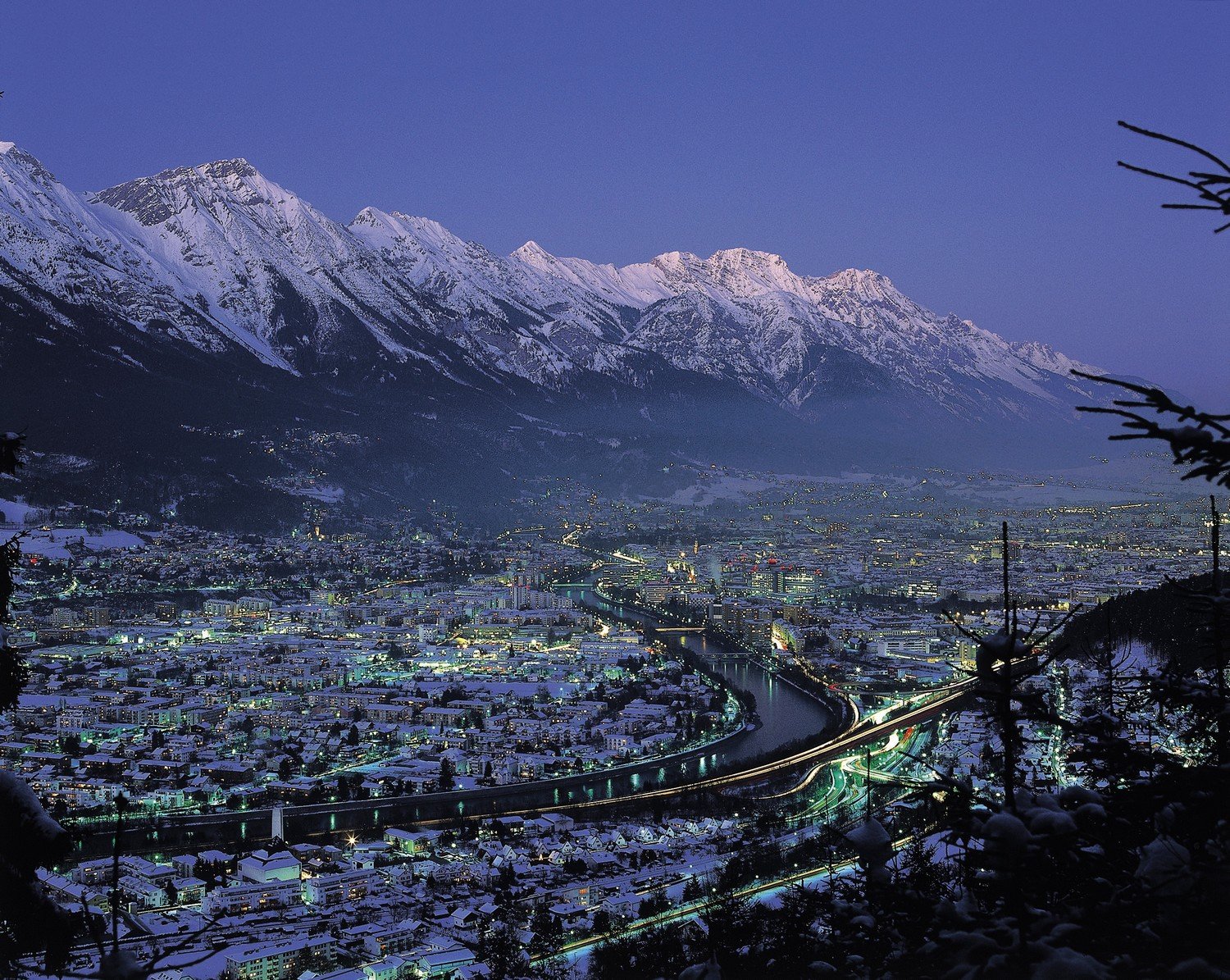 Panorama di Innsbruck in inverno ©Foto © Österreich Werbung, Josef Mallaun
