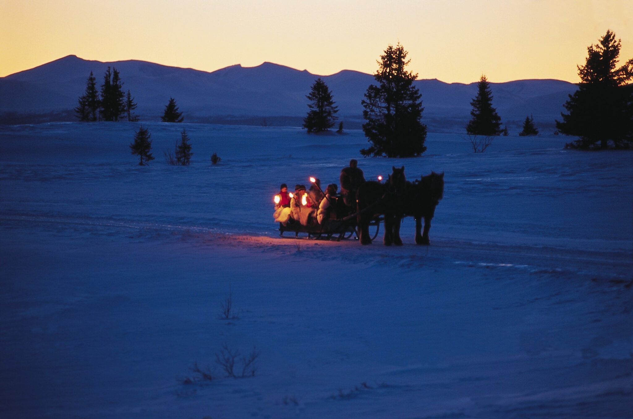 Natale in Norvegia -Foto Gålå in Gudbrandsdalen - Foto Terje Rakke/Nordic life - Visitnorway.com