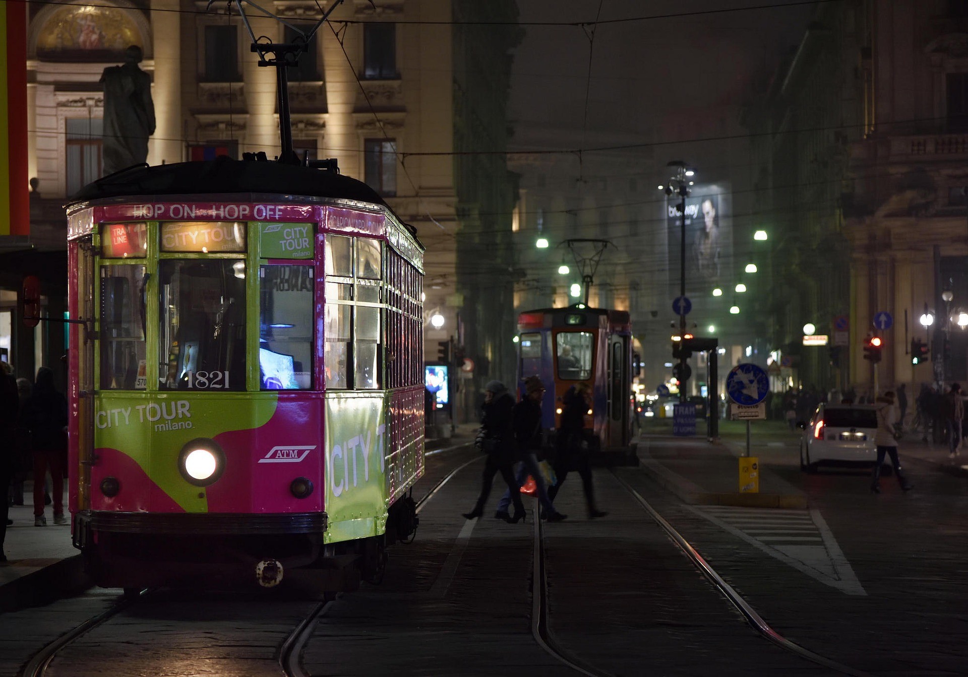 Tram a Milano - Foto di Nino Carè