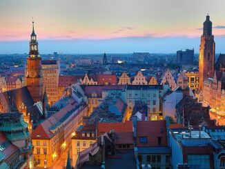 Varsovia, panorama de la capital de Polonia