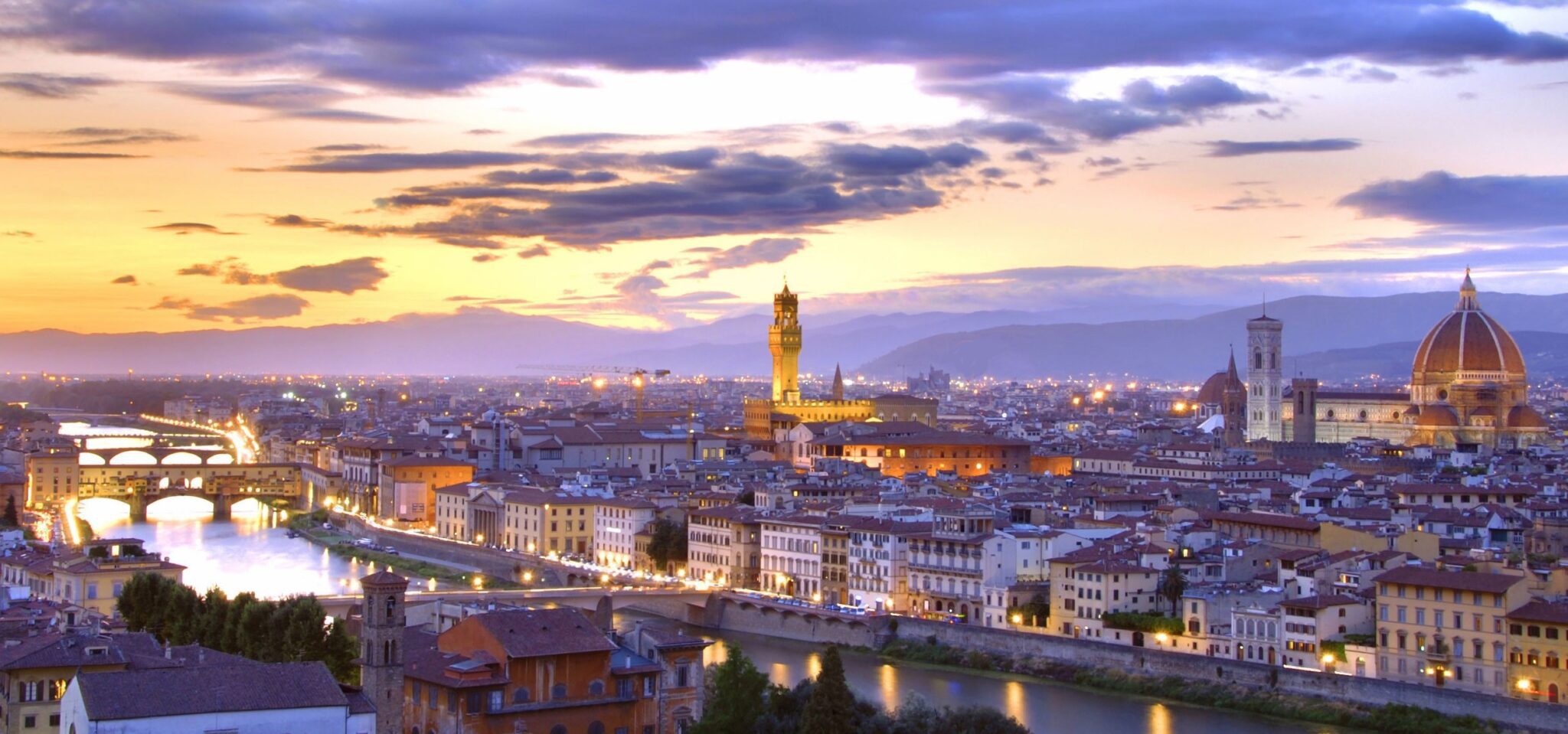 Veduta panoramica di Firenze