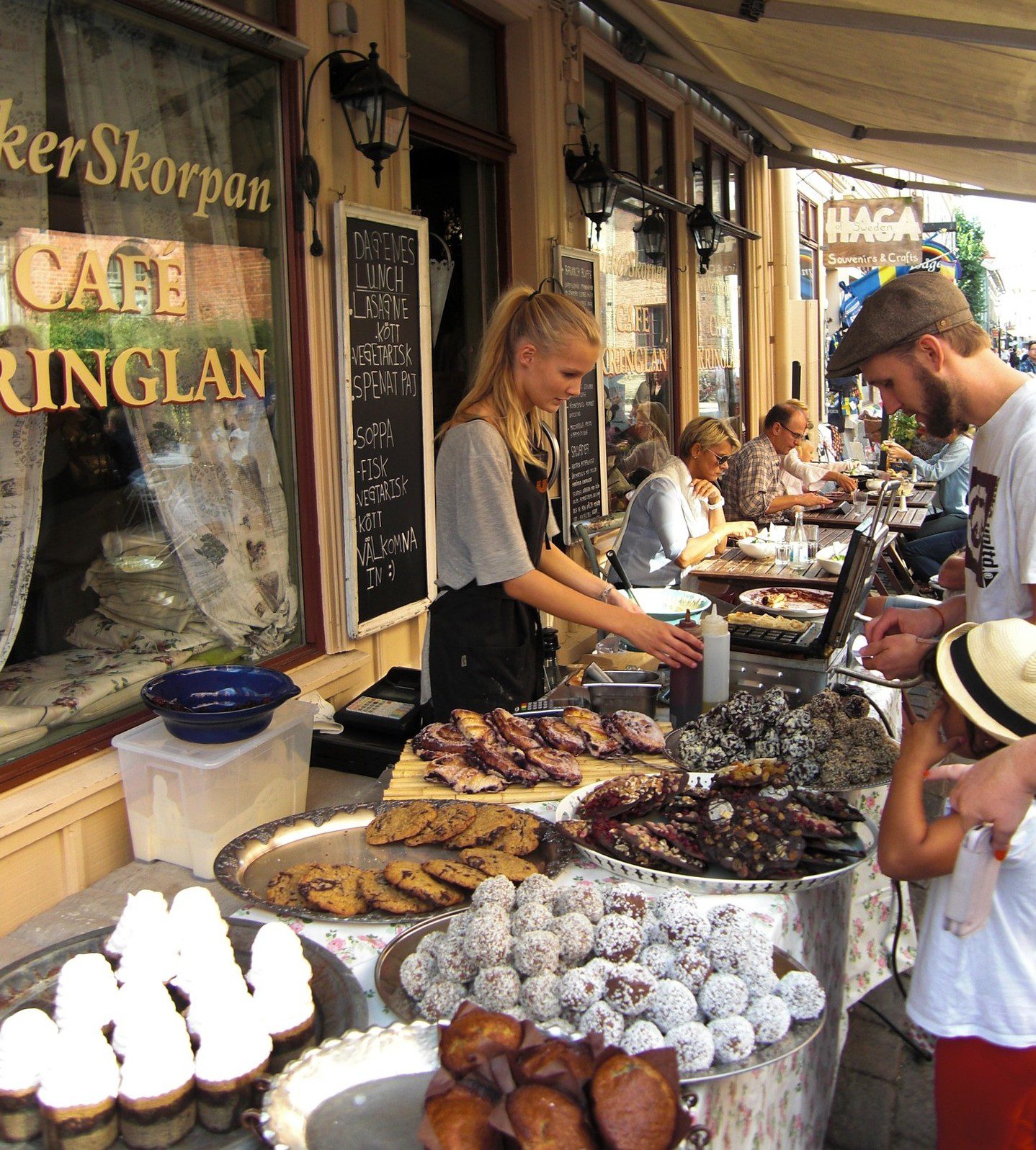 Street café in Goteborg