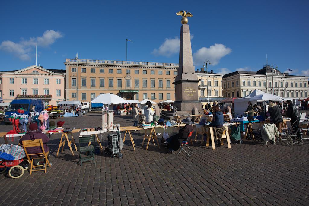 Kauppatori, piazza del mercato di Helsinki