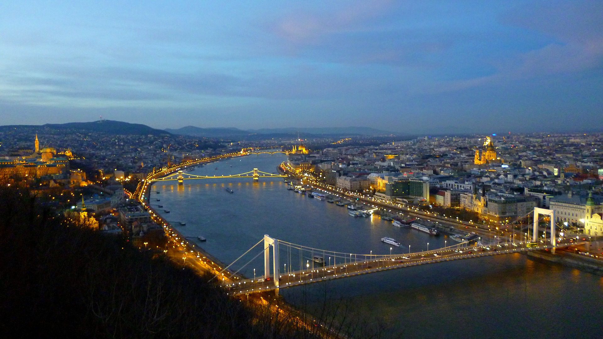 Panorama di Budapest