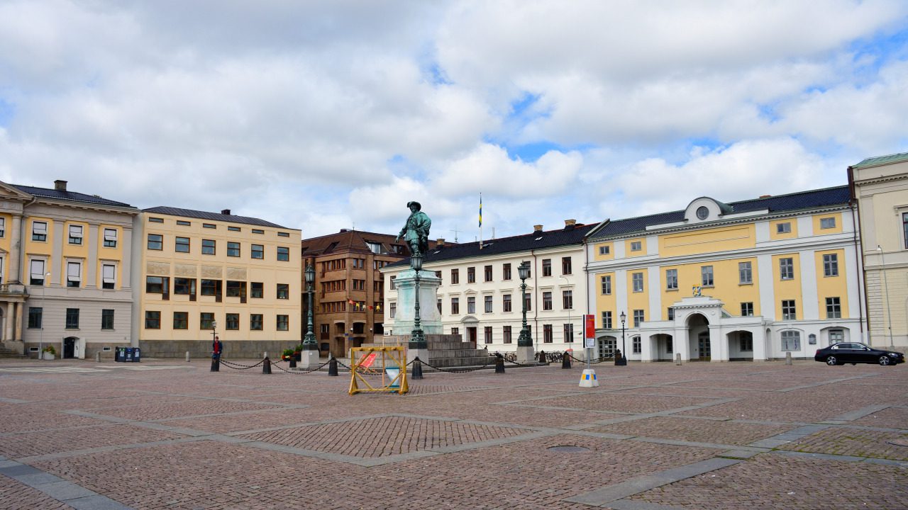 Piazza Gustav Adolfs. Goteborg