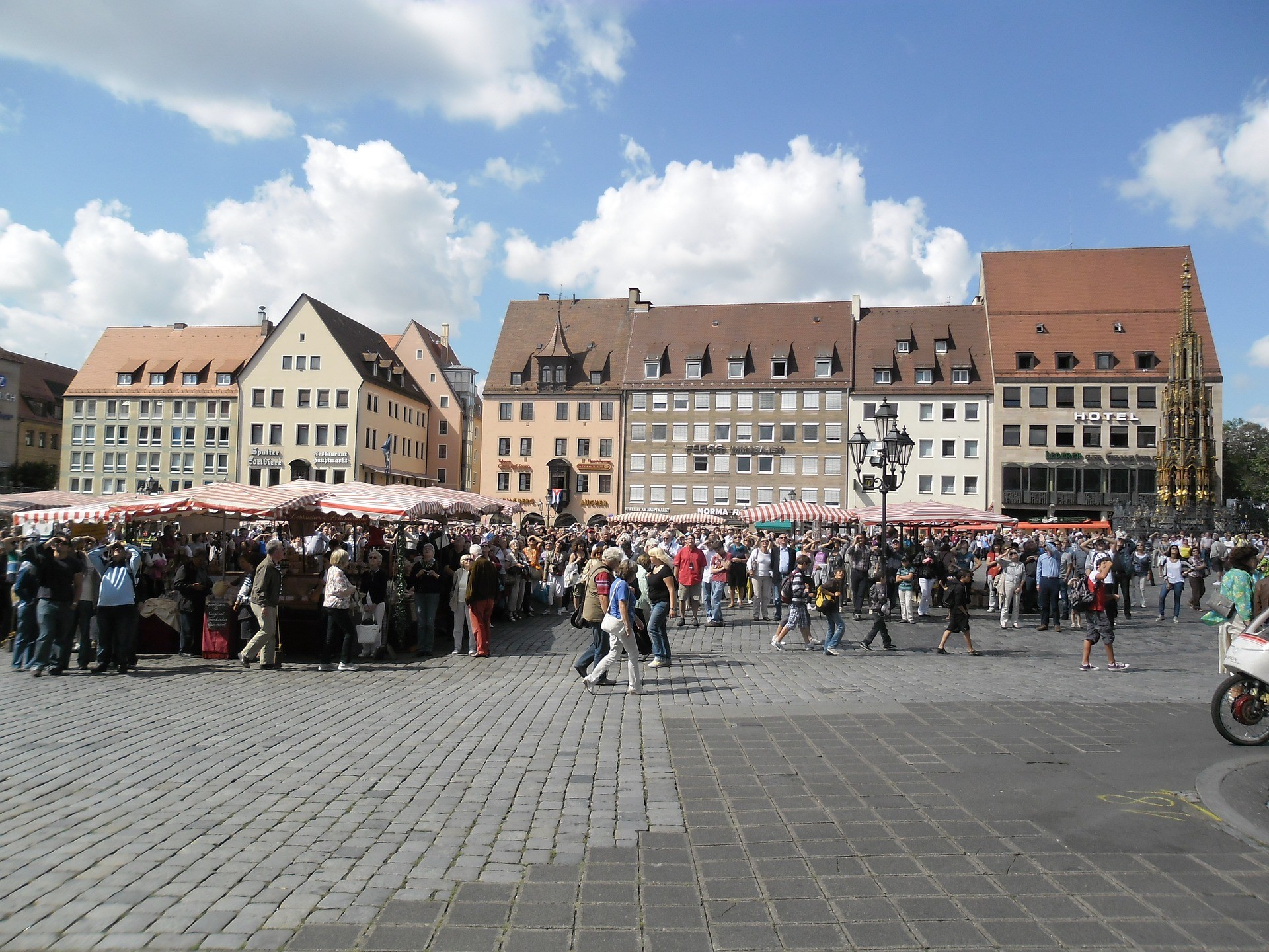Piazza del mercato di Norimberga