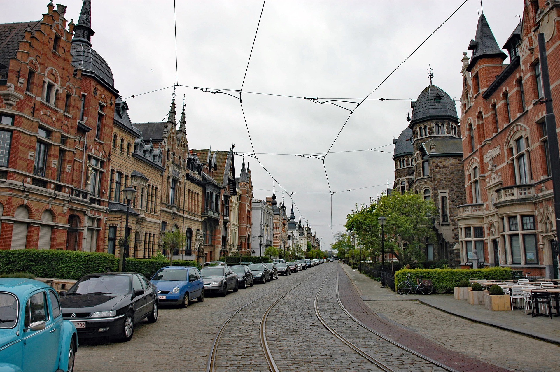 Rua em Antuérpia - Foto de Commander05