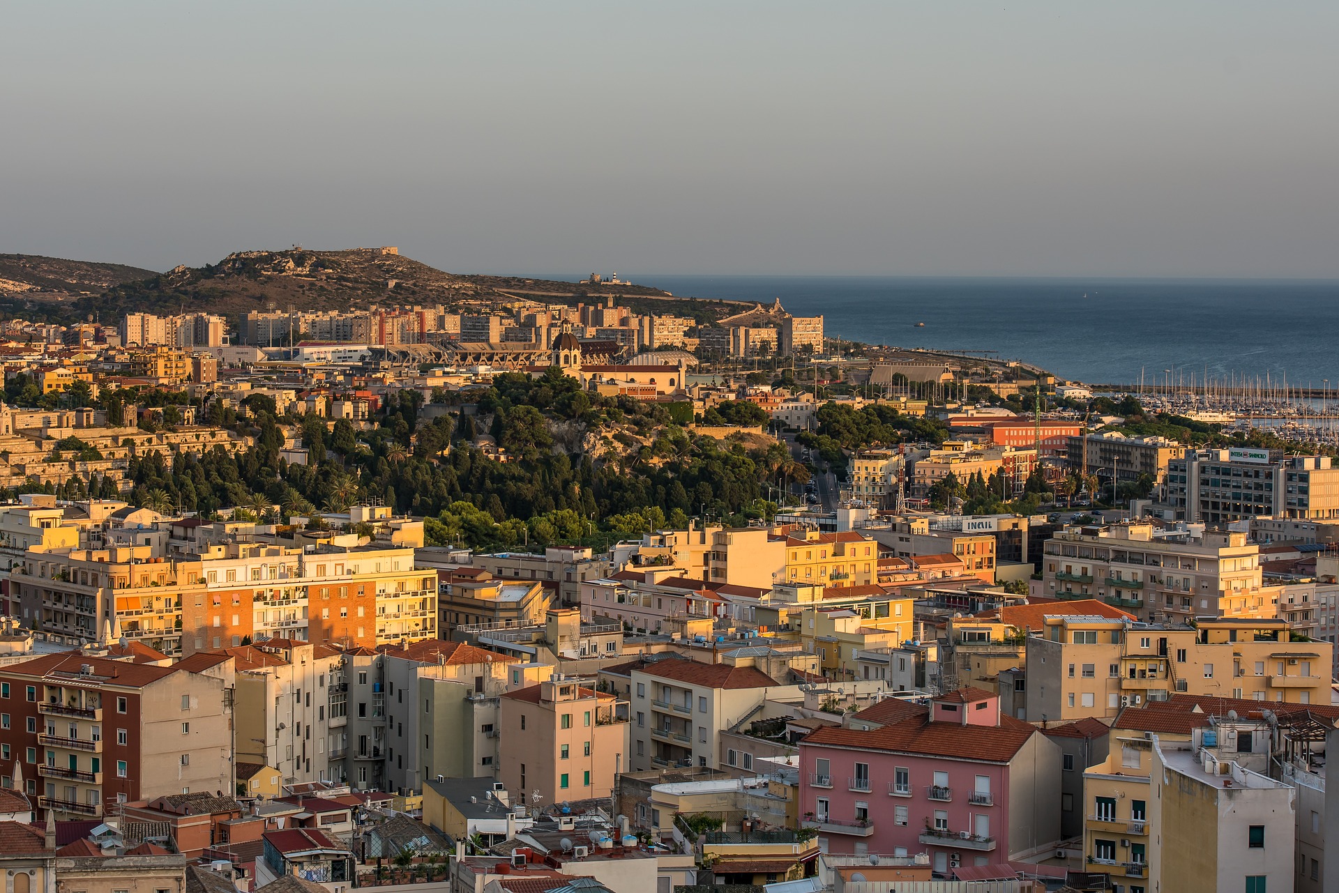 Cagliari, panorama della città