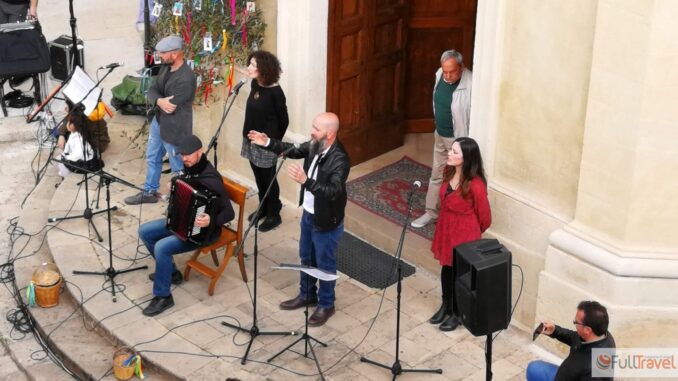 The Singers of "I Passiuna Tu Christu" by Zollino ©Photo Anna Bruno