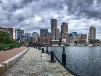 Gezicht op Boston - Foto door Maxime Vibert-Ward