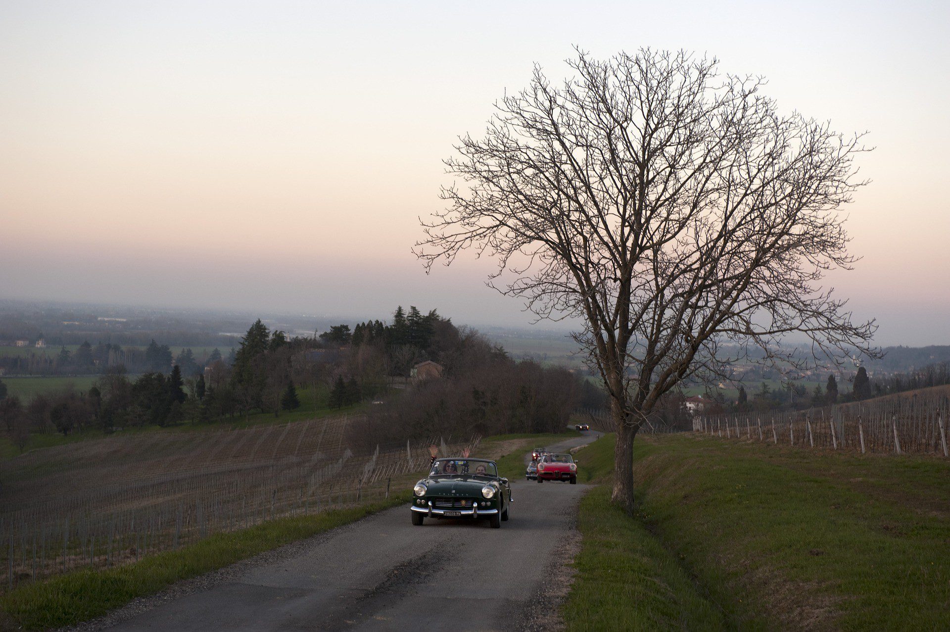 Toscana in auto - Foto di Katy Baciu