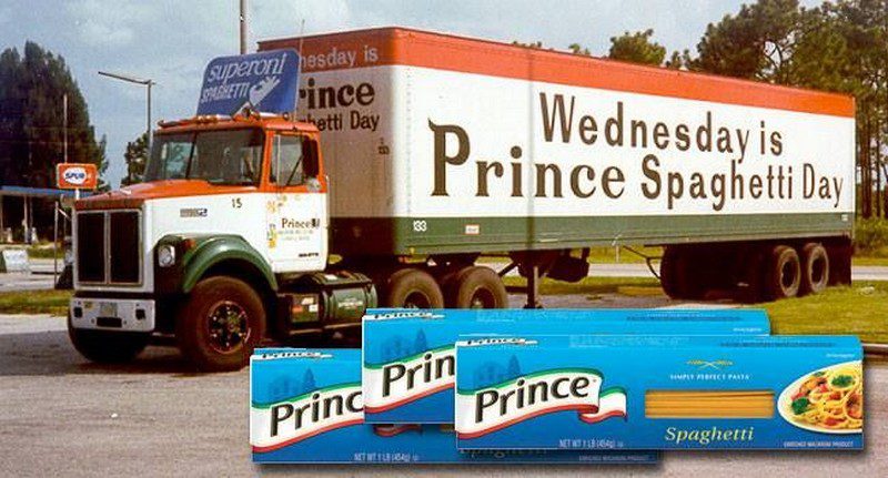 Camion Prince Pasta