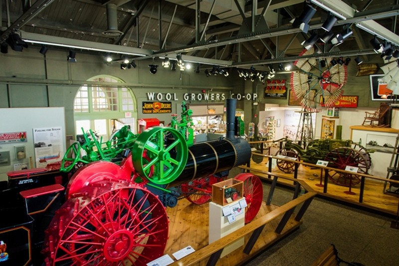 Museum Main Lobby Tractor