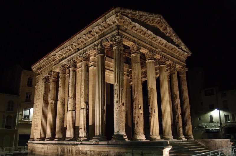 Le temple romain de Vienne - Photo de Gordito