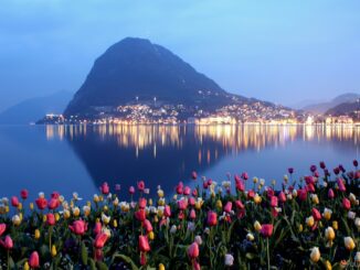 Lugano y el lago - Foto de Santiago Imperatrice