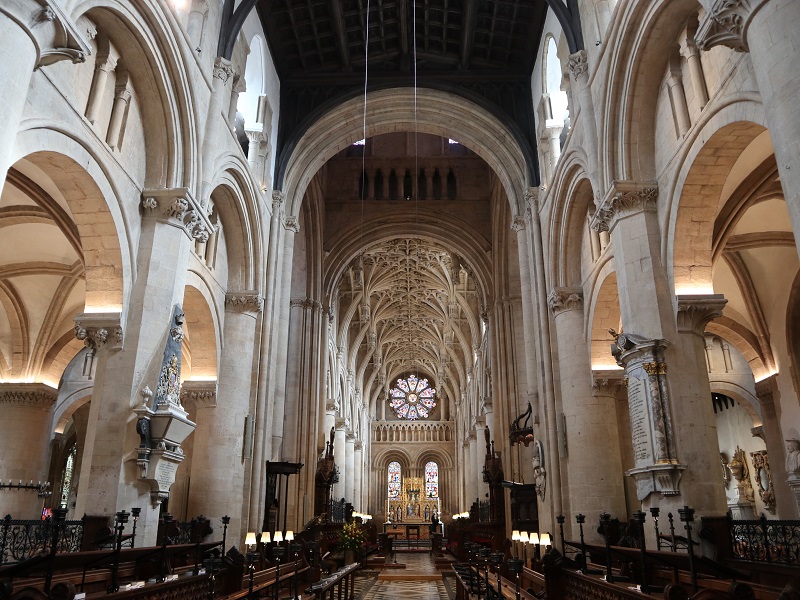 L'interno della Cattedrale di Oxford - Foto Maria Ilaria Mura