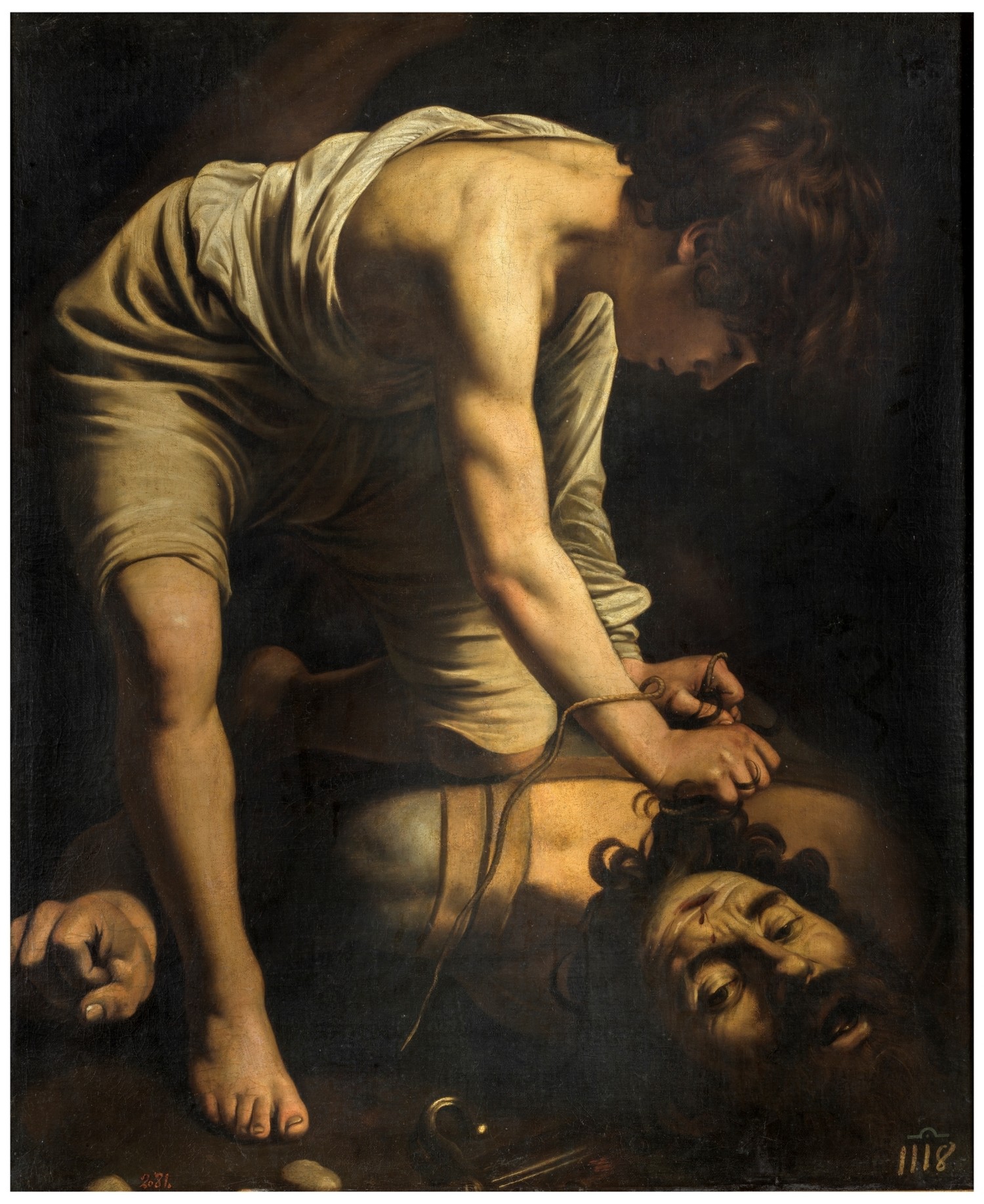 Caravaggio - Davide vincitore su Golia ©Museo del Prado