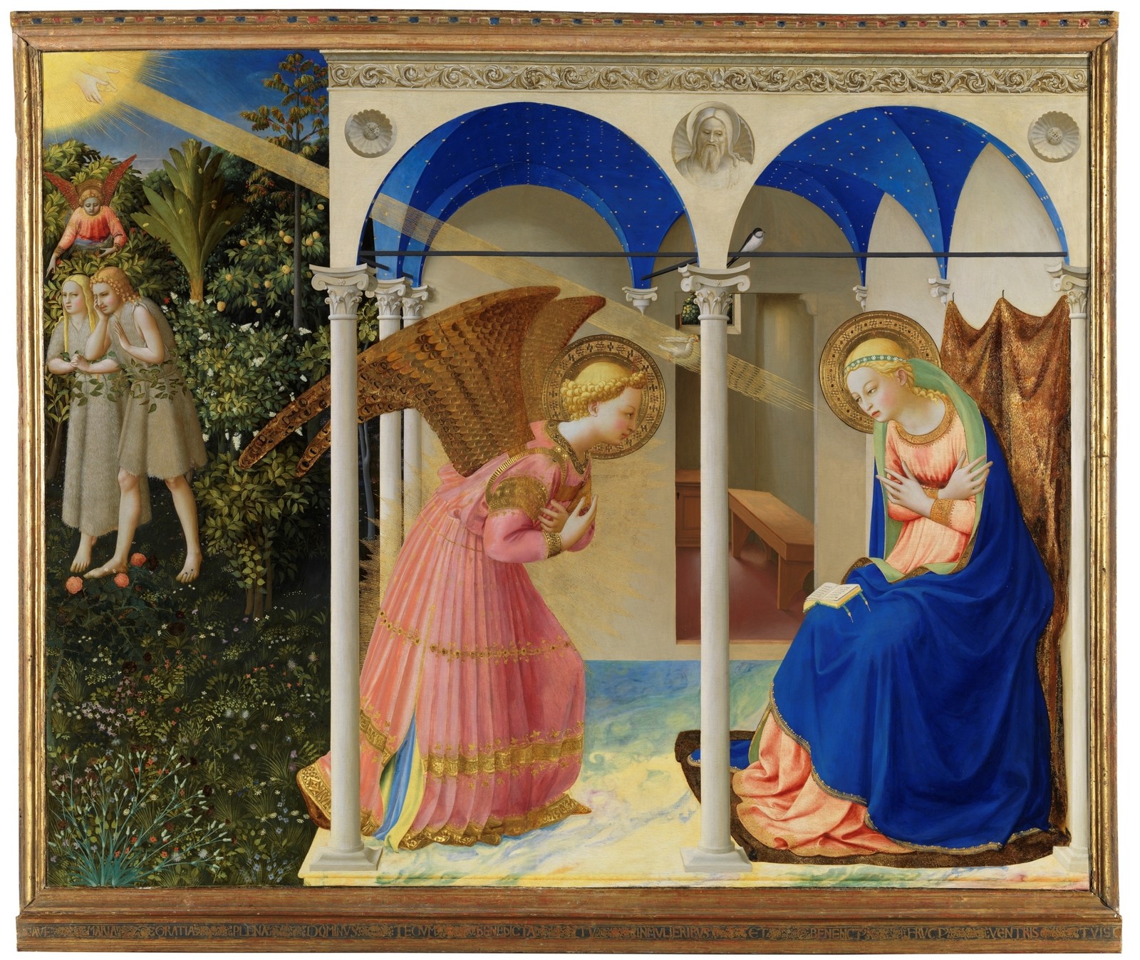 Fra Angelico - L'Annunciazione ©Museo del Prado