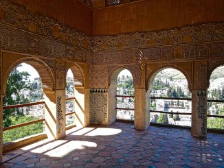 Décorations et détails de l'Alhambra. Grenade - Photo de Siggy Nowak