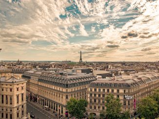 Вид на Париж - фото Родриго Пиньятты
