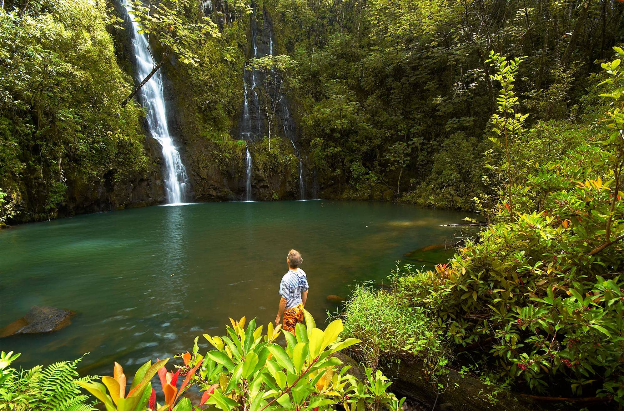 Uluwehi falls - Foto Hawaiiurlaub.de