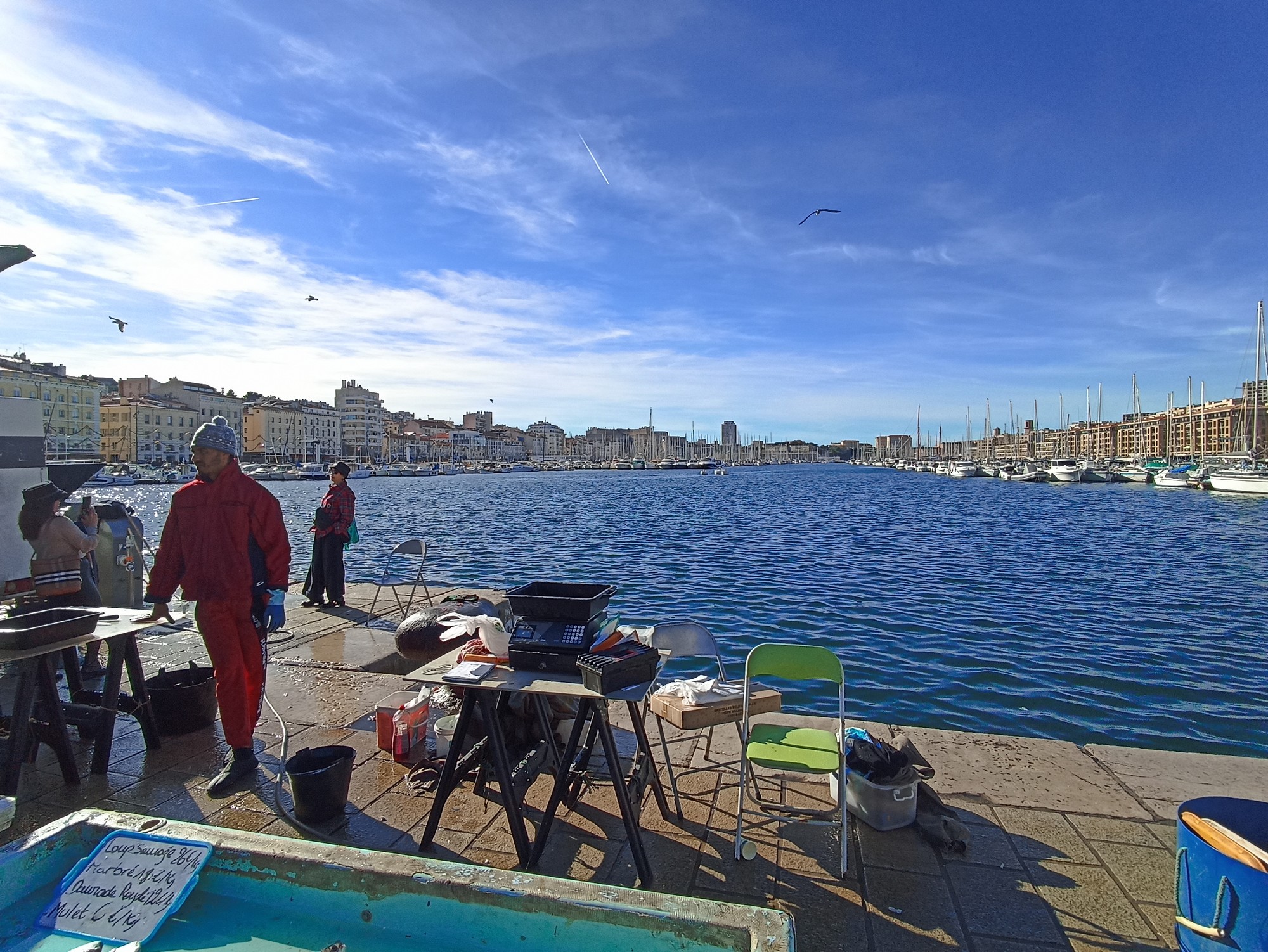 Banco del mercato del pesce di Marsiglia ©Foto Anna Bruno