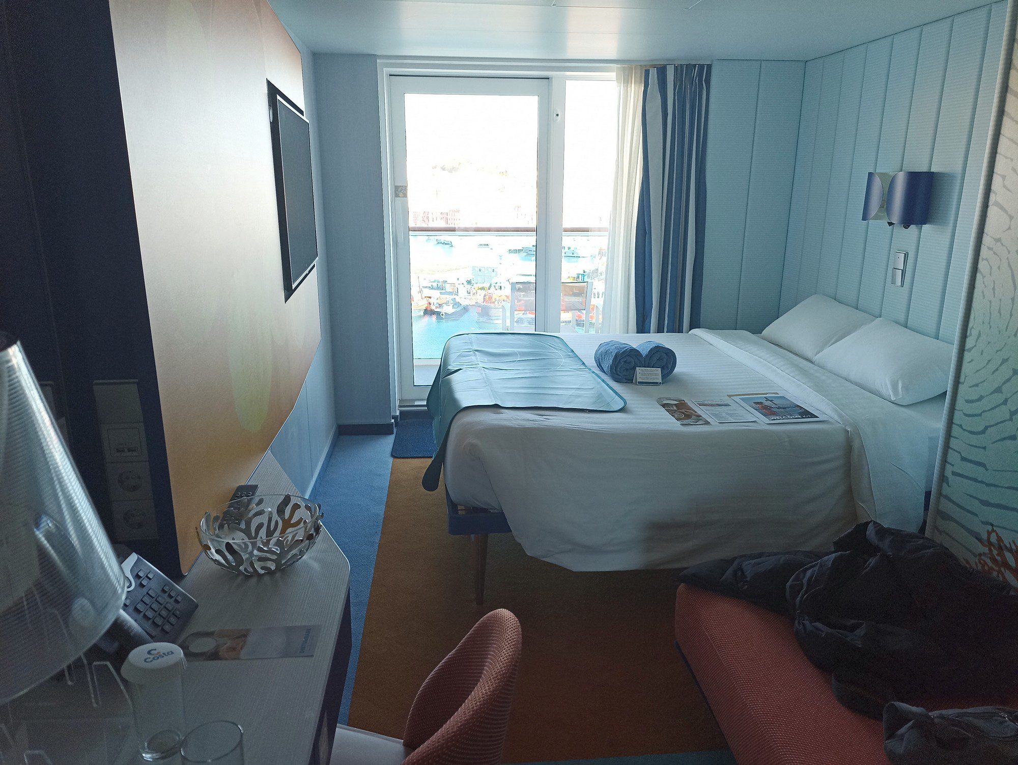 Cabine Costa Toscana avec balcon