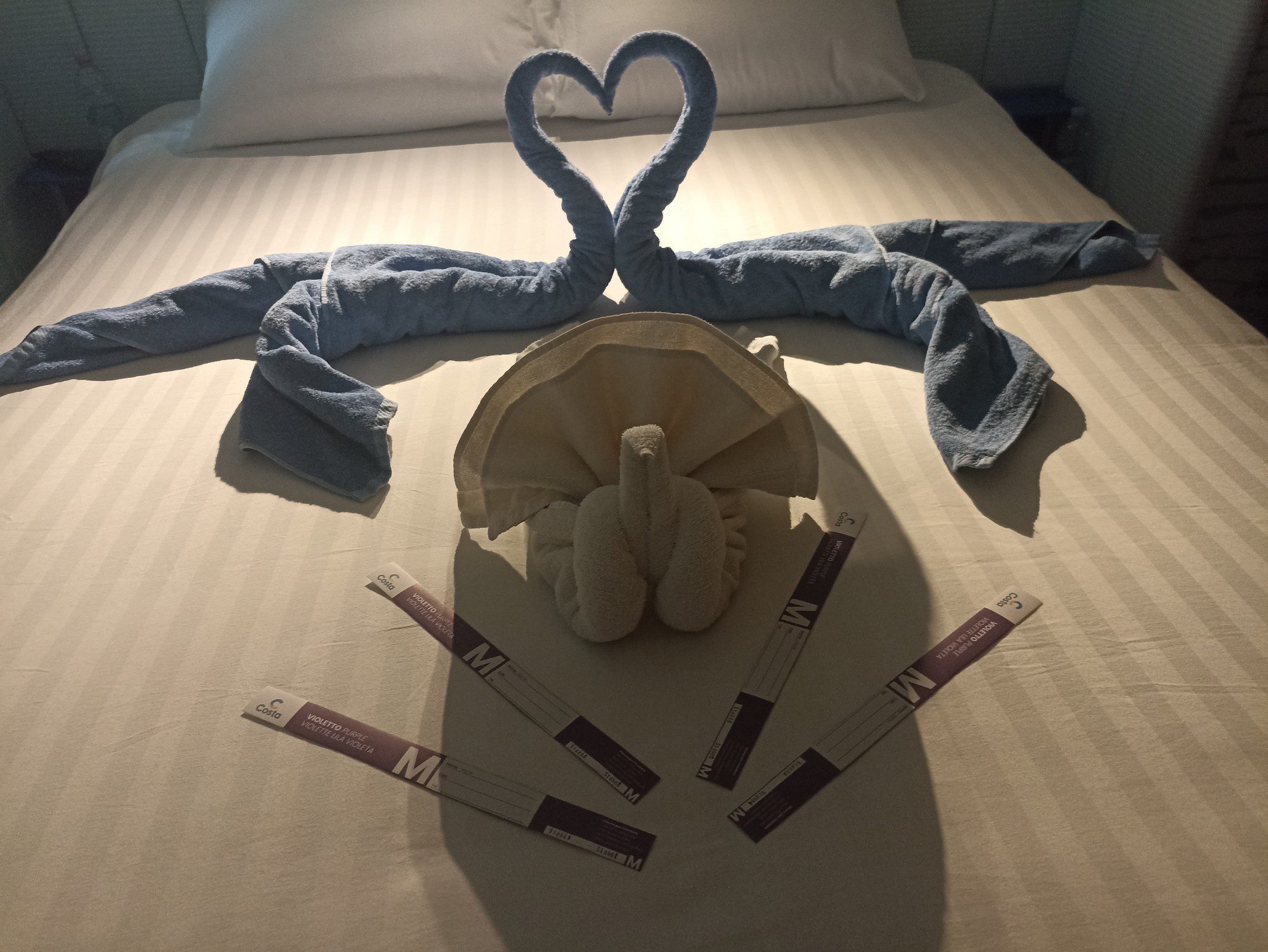 Personnalisation de la cabine Costa Toscana ©Photo Anna Bruno