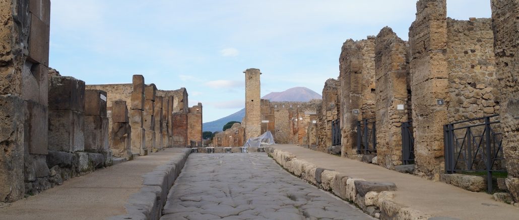 Scorcio degli Scavi di Pompei