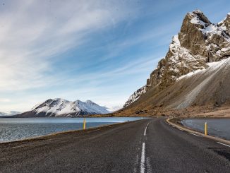 Route in Iceland