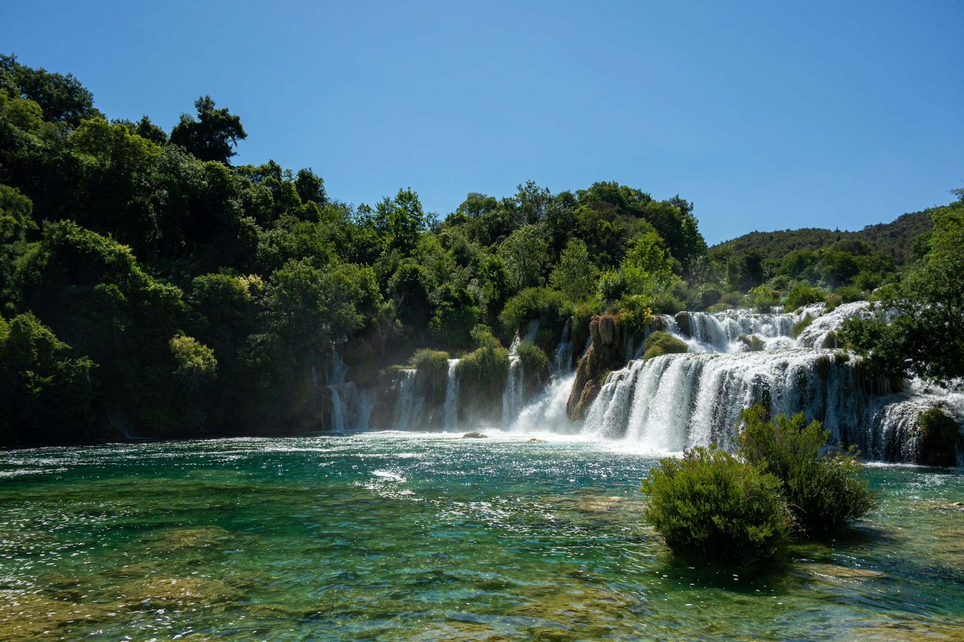 Krka watervallen, Kroatië - Foto Ilse U