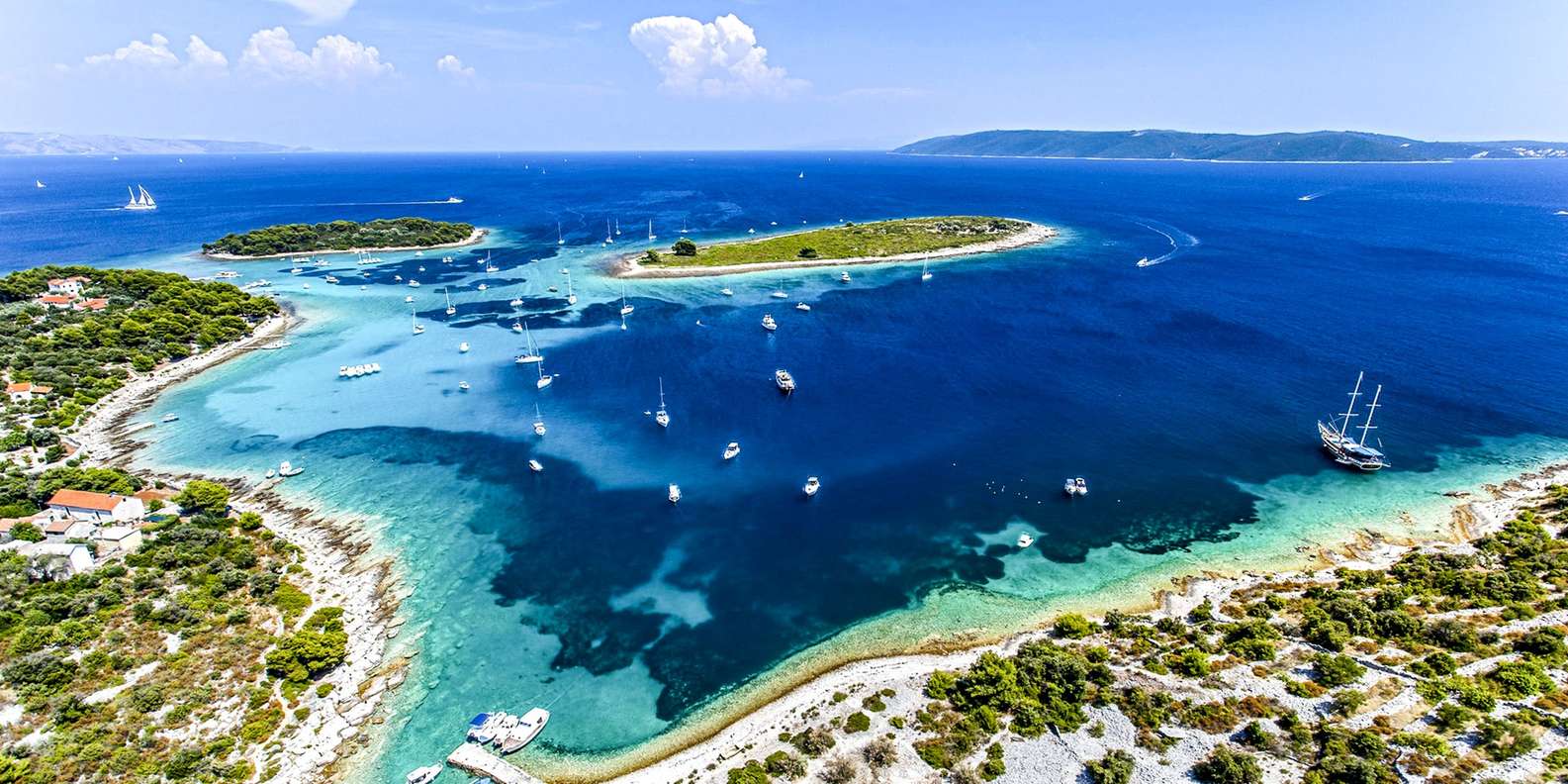 Blauwe lagoon, Budikovac Kroatië - Foto GYG